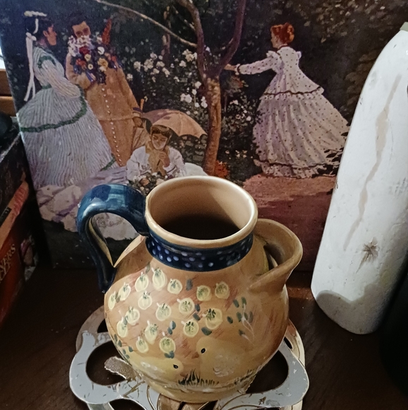 Country Kitchen Ceramic Rooster Pitcher ๐ by Giani Far Ambiance Collection ๐ - Picture 4 of 15